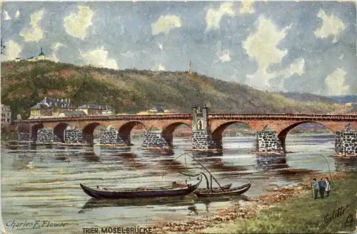 Trier, Moselbrücke -341650