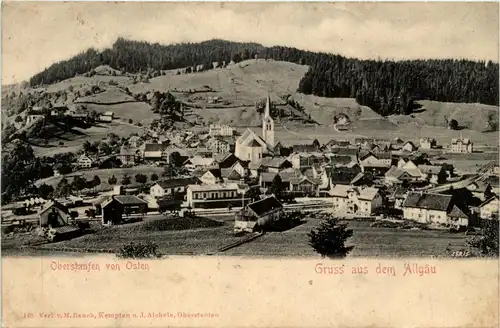 Oberstaufen, Allgäu, von osten -343162