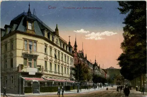 Trier, Nordallee und Bahnhofstrasse -342816