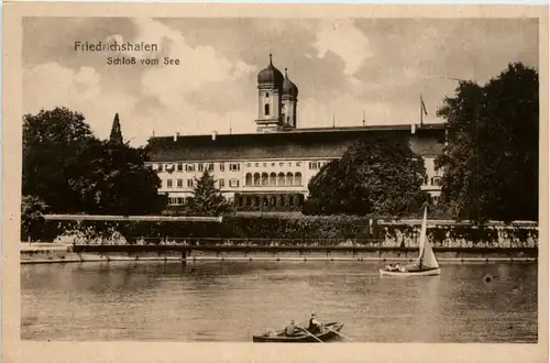 Friedrichshafen, Schloss vom See -342714