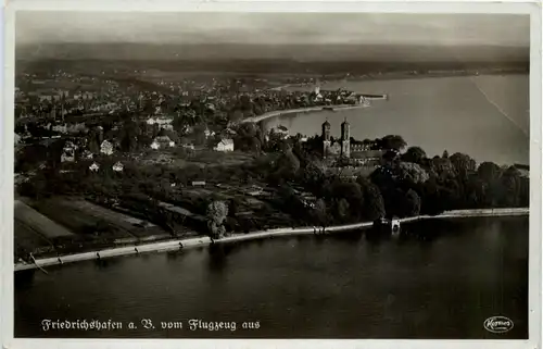 Friedrichshafen, vom Flugzeug aus -342734