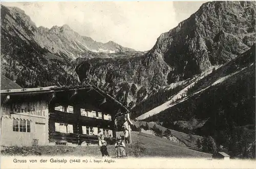 Gruss von der Gaisalp -342932