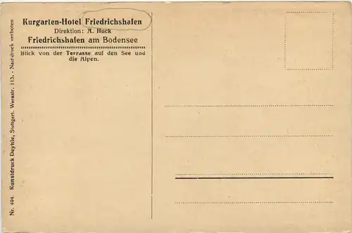 Friedrichshafen, Kurgarten-Hotel -342884