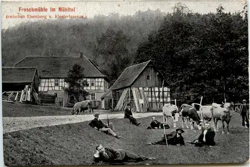 Bad Klosterlausnitz, Froschmühle im Mühltal -342866