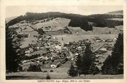 Oberstaufen, Allgäu, von osten -343174