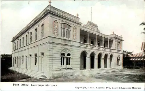 Lourenco Marques - Post office - Mozambique -50446
