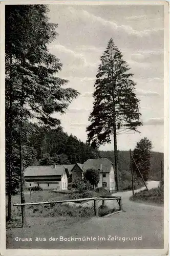 Gruss aus der Bockmühle im Zeitzgrund -342190