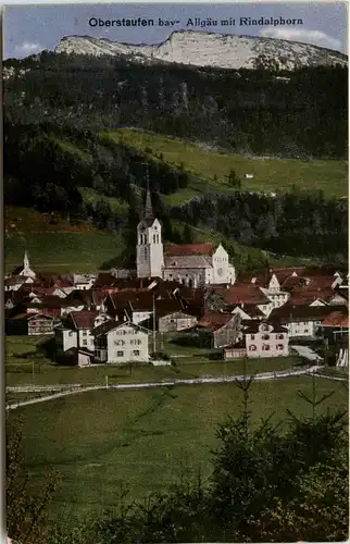 Oberstaufen, Allgäu, mit Rindalphorn -343164