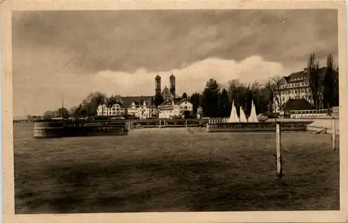 Friedrichshafen, Schloss, Yachthafen und Kurgartenhotel -342578