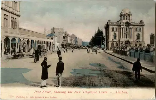 Durban - Pine Street, new Telephone Tower - South Africa -50580