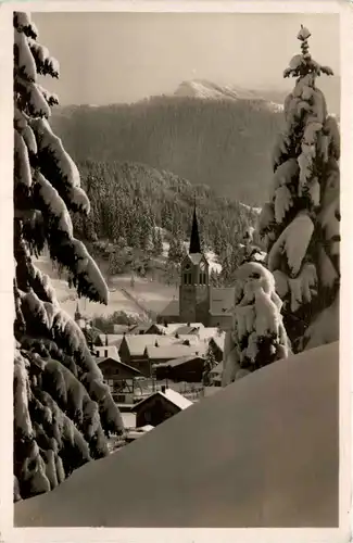 Oberstaufen, Allgäu, mit Rindalphorn -343146