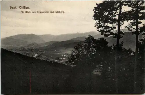 St. Ottilien, Ein Blick ins Draisamtal und Feldberg -343676