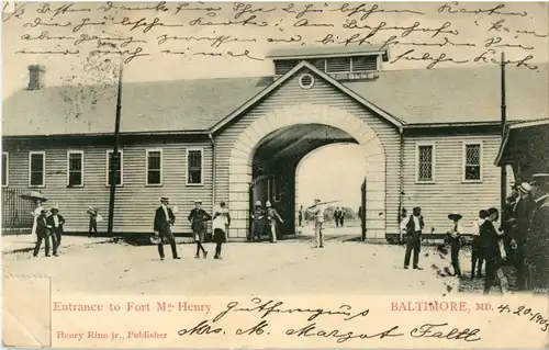 Baltimore - Entrance to Fort Henry -50720