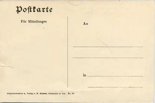 Oberaudorf am Inn, mit Kranzhorn und Spitzstein -343736