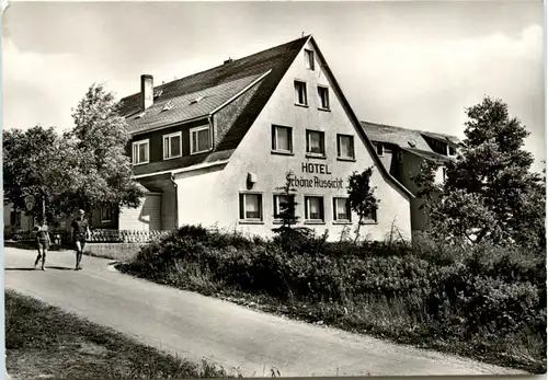 Luftkurort Schmiederfeld am Rennsteig, Kreis Ilmenau, Hotel Schöne Aussi -343384