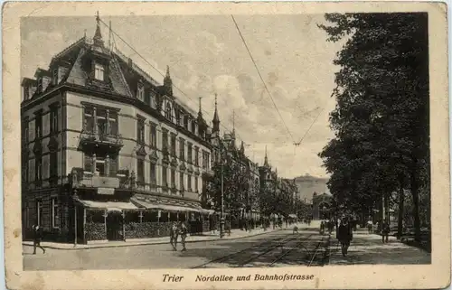 Trier, Nordallee und Bahnhofstrasse -342820