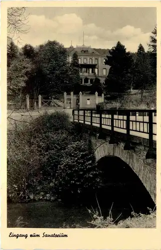 Weilmünster Kindersanatorium im Taunus, Eingang -344322
