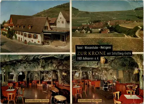 Achkarren, Hotel zur Krone mit Schlossberg-Grotte -343646