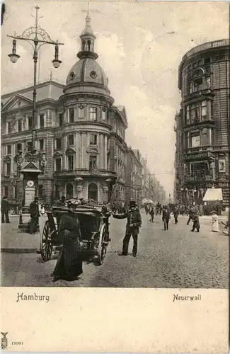 Hamburg, Neuerwall mit Stadthaus -343954