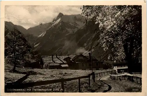 Spielmannsau mit Trettachspitze -343786