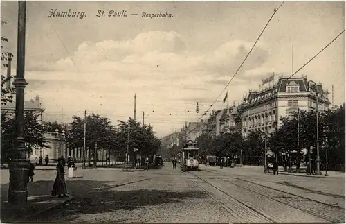 Hamburg, St.Pauli, Reeperbahn -344034