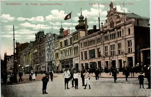 Hamburg, St.Pauli, Spielbuden-Platz -344006