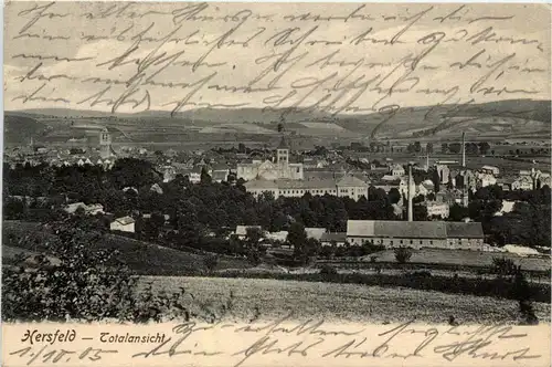 Hersfeld, Totalansicht -343240