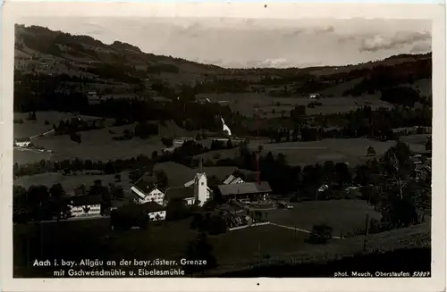 Aach im Allgäu, mit Gschwendmühle und Eibelesmühle -343090