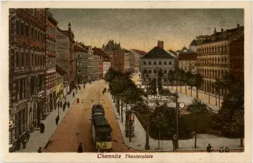 Chemnitz - Theaterplatz -40720