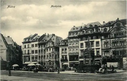 Mainz, Marktplatz -344374