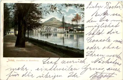 Jena, Paradies mit hausberg -344862