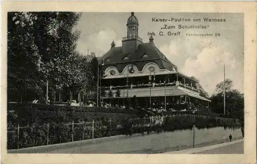 Berlin - Kaiser-Pavillon am Wannsee Zum Schultheiss -40860