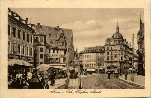 Mainz, Höfchen, Markt -344412