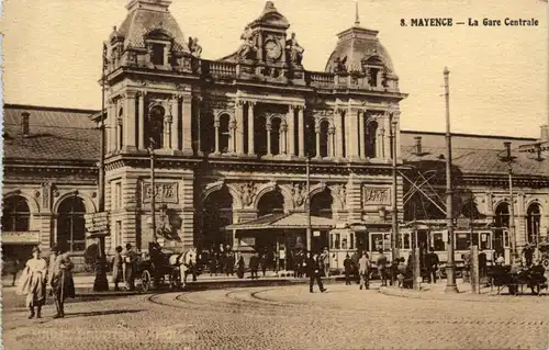 Mainz, La Gare Centrale -344386