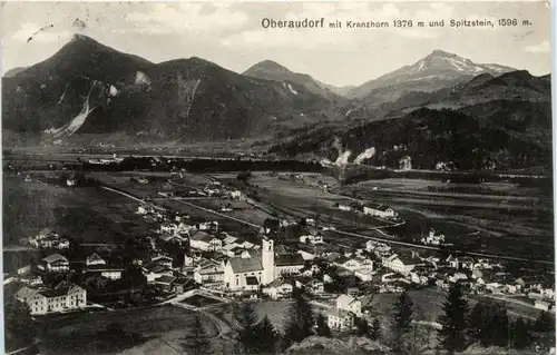 Oberaudorf am Inn, mit Kranzhorn und Spitzstein -343758