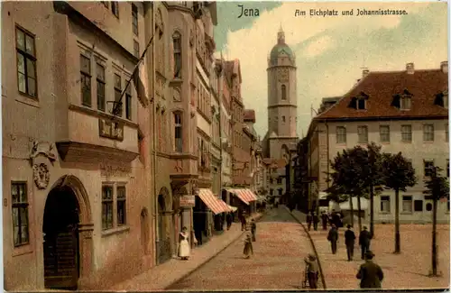 Jena, Am Eichplatz und Johannisstrasse -344774