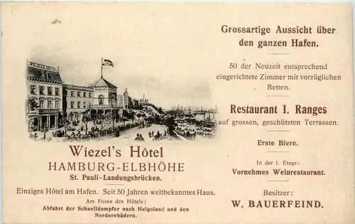 Hamburg, St.Pauli, Reeperbahn, Wiezels Hotel -345242