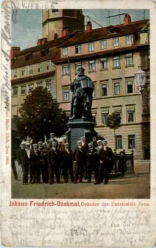 Jena, Johann Friedrich-Denkmal, Gründer der Universität Jena -344732