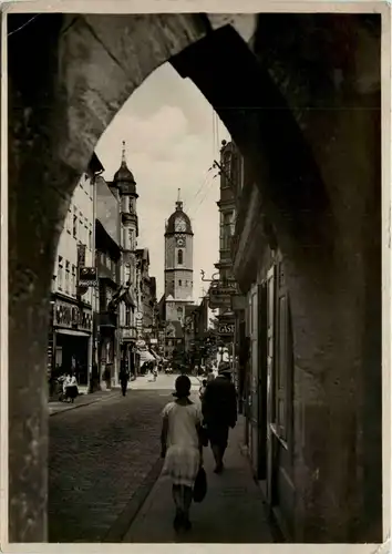 Jena, Johannistor, Durchblick nach der Johannisstrasse -344772