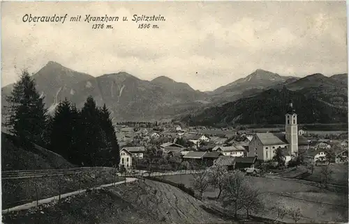 Oberaudorf am Inn, mit Kranzhorn und Spitzstein -343690