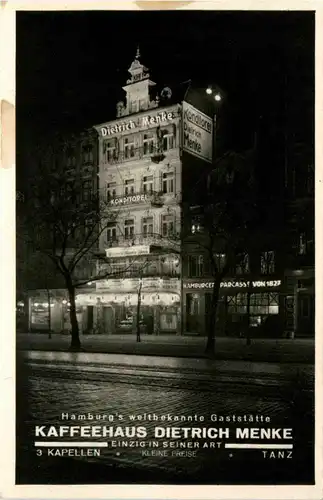 Hamburg, St.Pauli, Reeperbahn, Kaffeehaus Dietrich Menke -345236