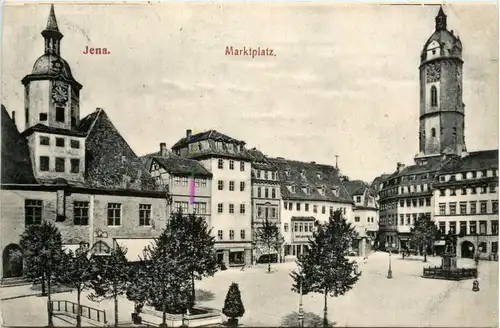 Jena, Marktplatz -344832