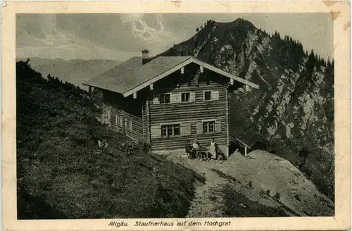 Oberstaufen, Allgäu, Staufnerhaus auf dem Hochgrat -344158
