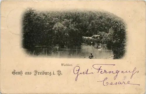 Freiburg i.Br., Grüsse, Waldsee -344964