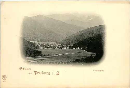 Freiburg, Günterstal, Grüsse -344946