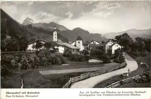 Oberaudorf am Inn, mit Brünnstein -345114