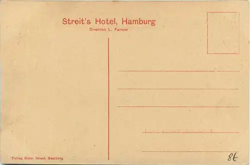 Hamburg, Streits Hotel, -345174