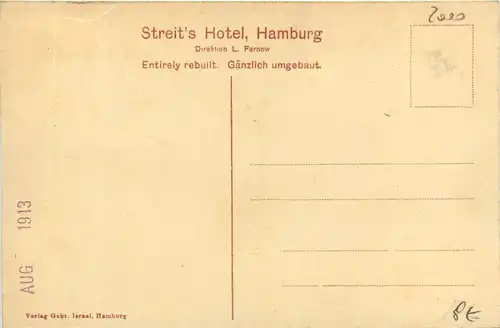 Hamburg, Streits Hotel, -345172