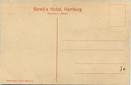 Hamburg, Streits Hotel, -345186