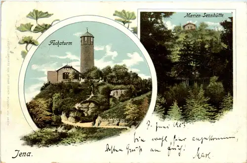 Jena, Fuchsturm, Marien-Sennhütte -345326